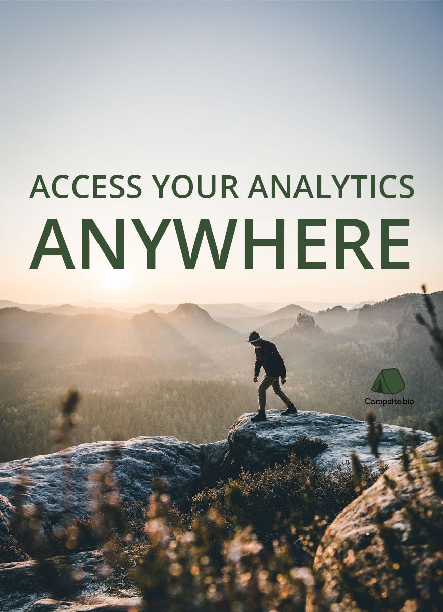 Access your analytics anywhere