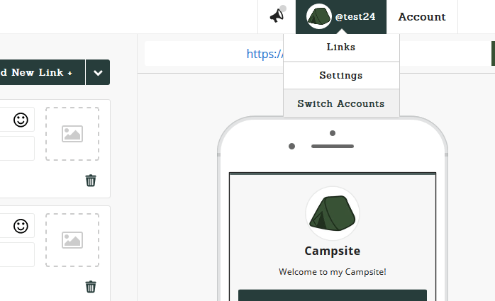 Managing Multiple Campsites Campsite